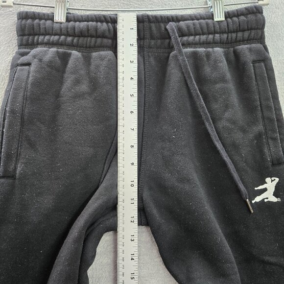Bruce Lee x Shoe Palace Men Pants‎ S Black Jogger Logo Claw Scratch Embroidered - Picture 3 of 14